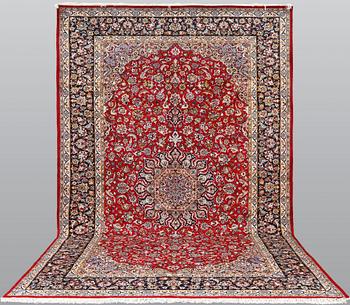 A carpet, Figural Najafabad, ca 510 x 307 cm.