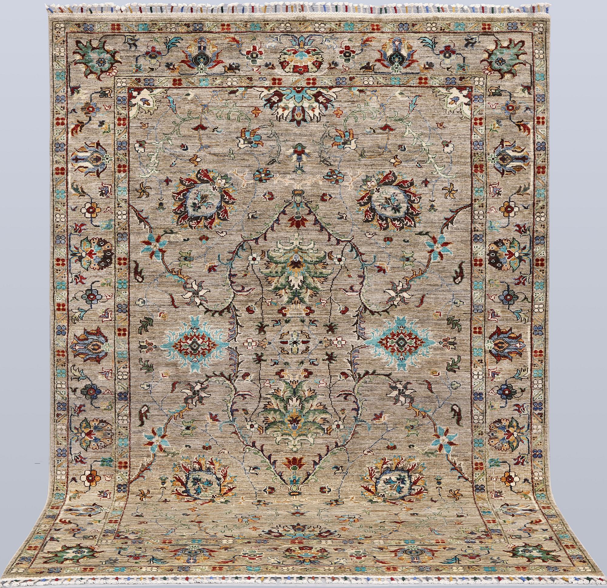 A rug, Zigler design, approx. 239 x 173 cm.