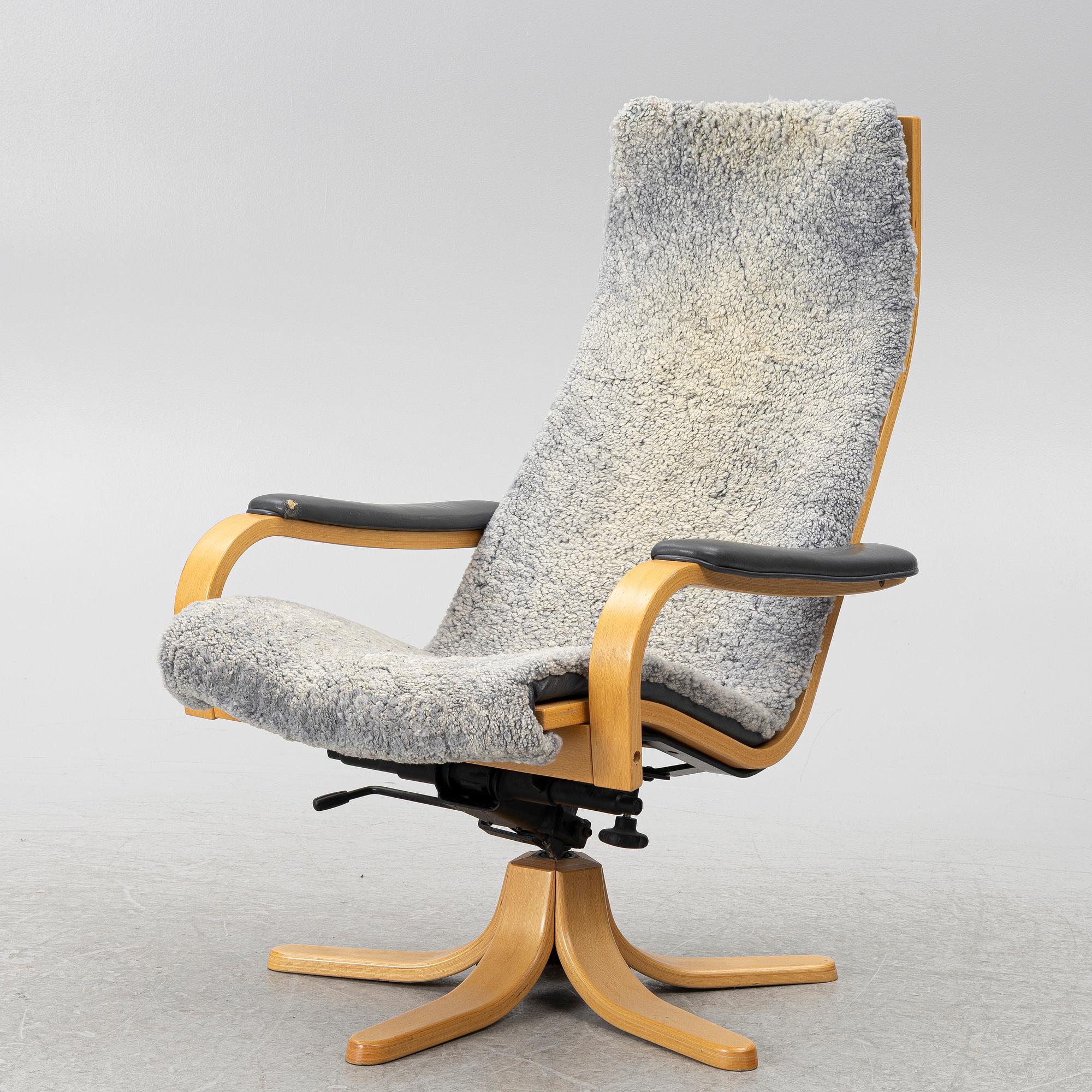 Armchair, 'Swing grace', Swedese, late 20th century.