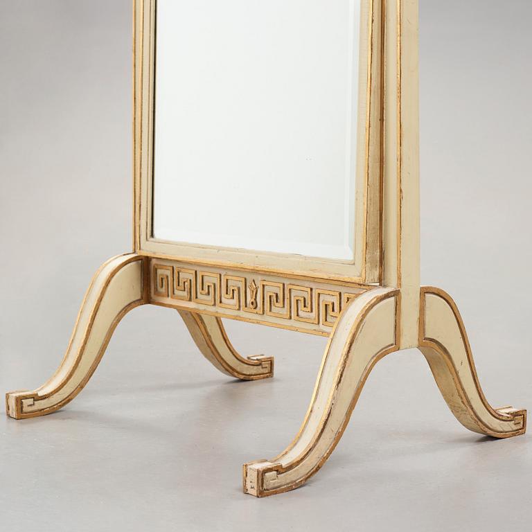 Axel Einar Hjorth, a cheval glass mirror, model 'Åbo', Nordiska Kompaniet, Sweden ca 1928-30.