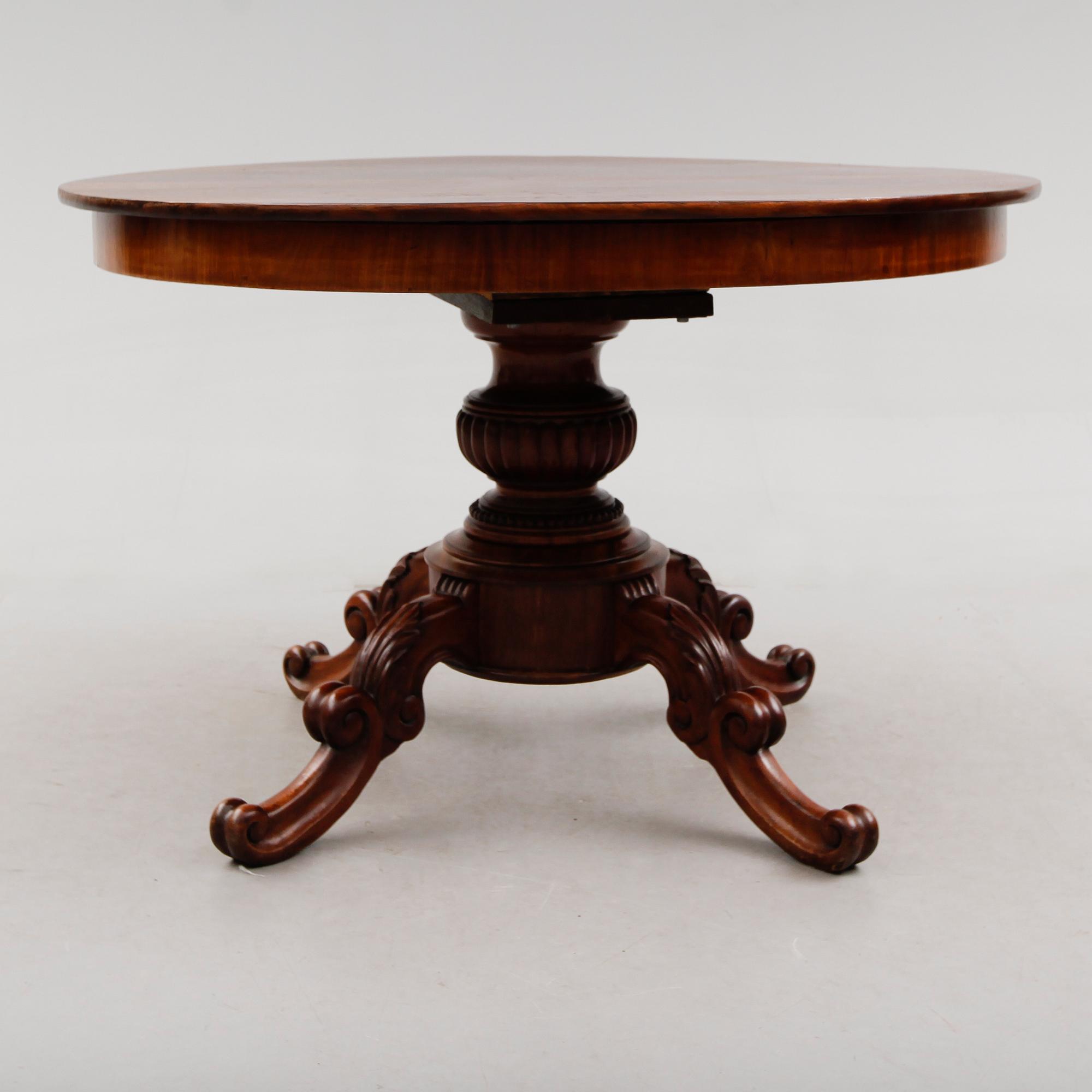 BORD, senempire, 1800-talets mitt.