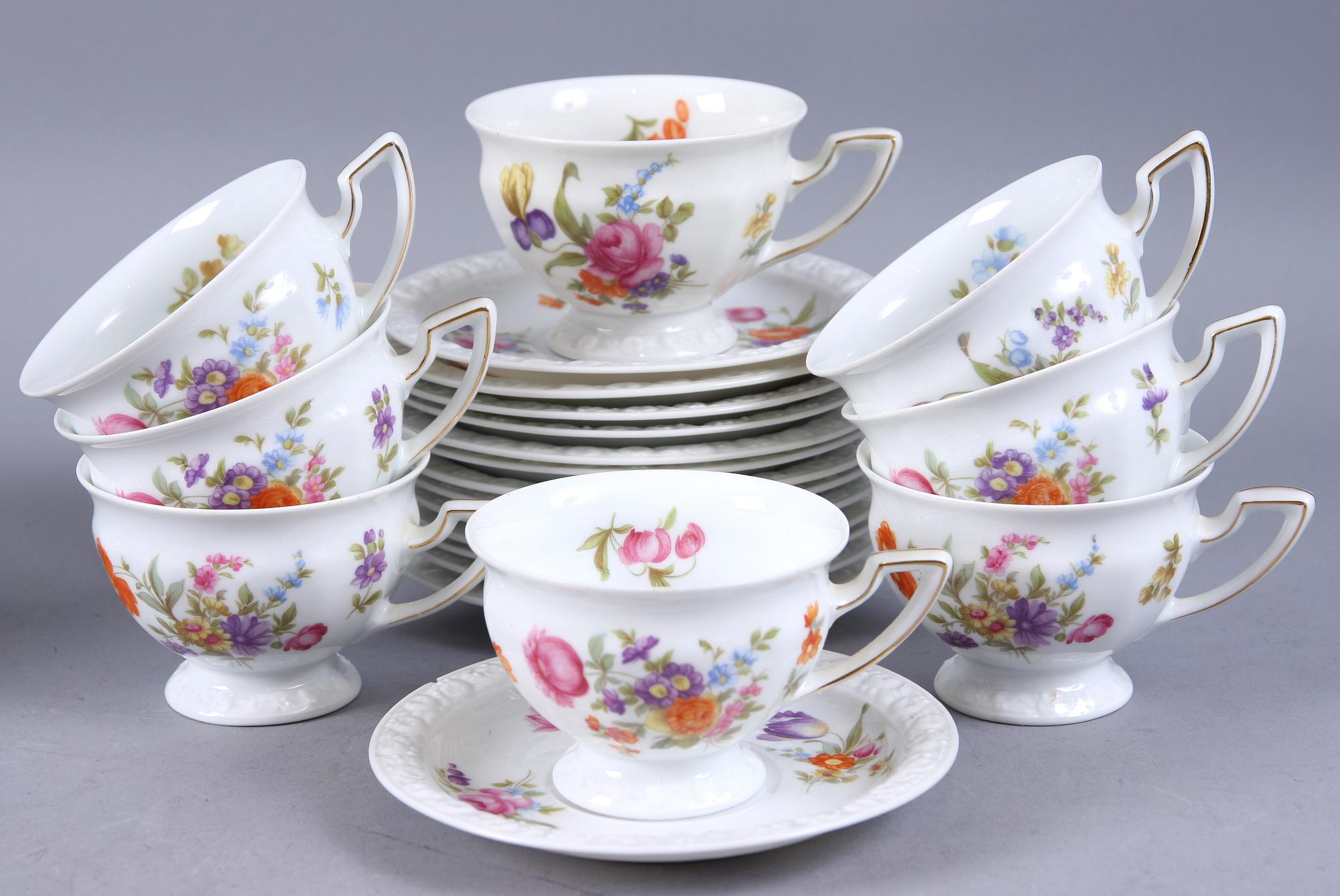 SERVISDELAR, 22 st, "Maria", Rosenthal, 1900-tal.