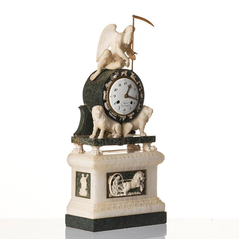 Bordsur, av Robert & Courvoisier (firma verksam i Chaux-de-Fonds, Schweiz, 1781-1811), Empire.