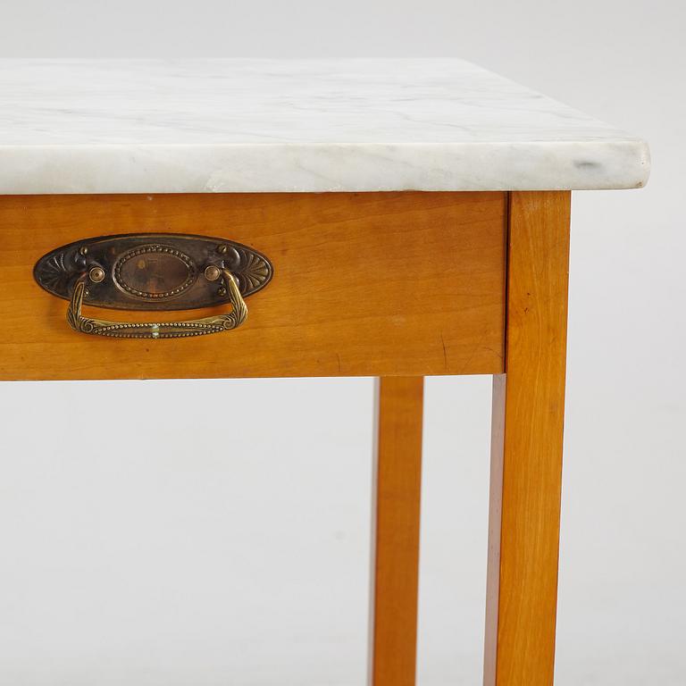 A pair of bedside tables, early 20th Century.