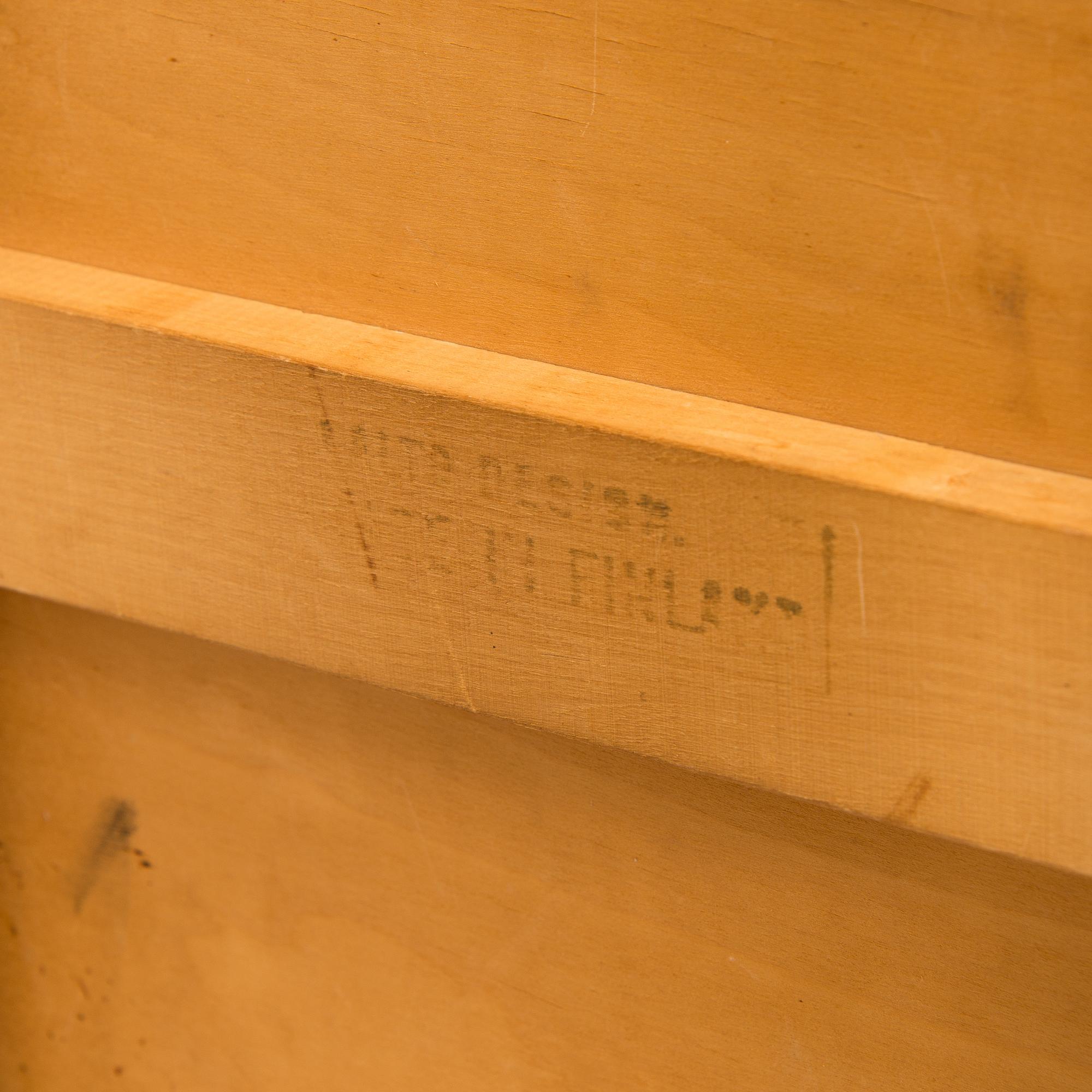 Alvar Aalto, a 1950s '98' tea trolley for Oy Huonekalu- ja Rakennustyötehdas Ab, Finland.