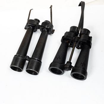 Marinkikare, 2 st, Zeiss Jen Delfort 18x50 och Barr & Stroud 7 x.