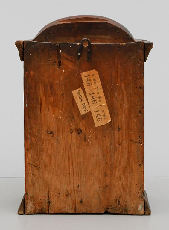 VÄGGSKÅP, allmoge, 1800-talets första hälft.