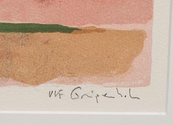 ULF GRIPENHOLM, färglitografi, signerad och numrerad 251/450.