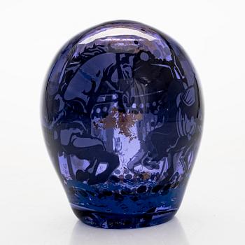 Sini Majuri, unik, glasskulptur, "Today I Dream of You, Secretly" signerad Sini Majuri, Riihimäki 2024.