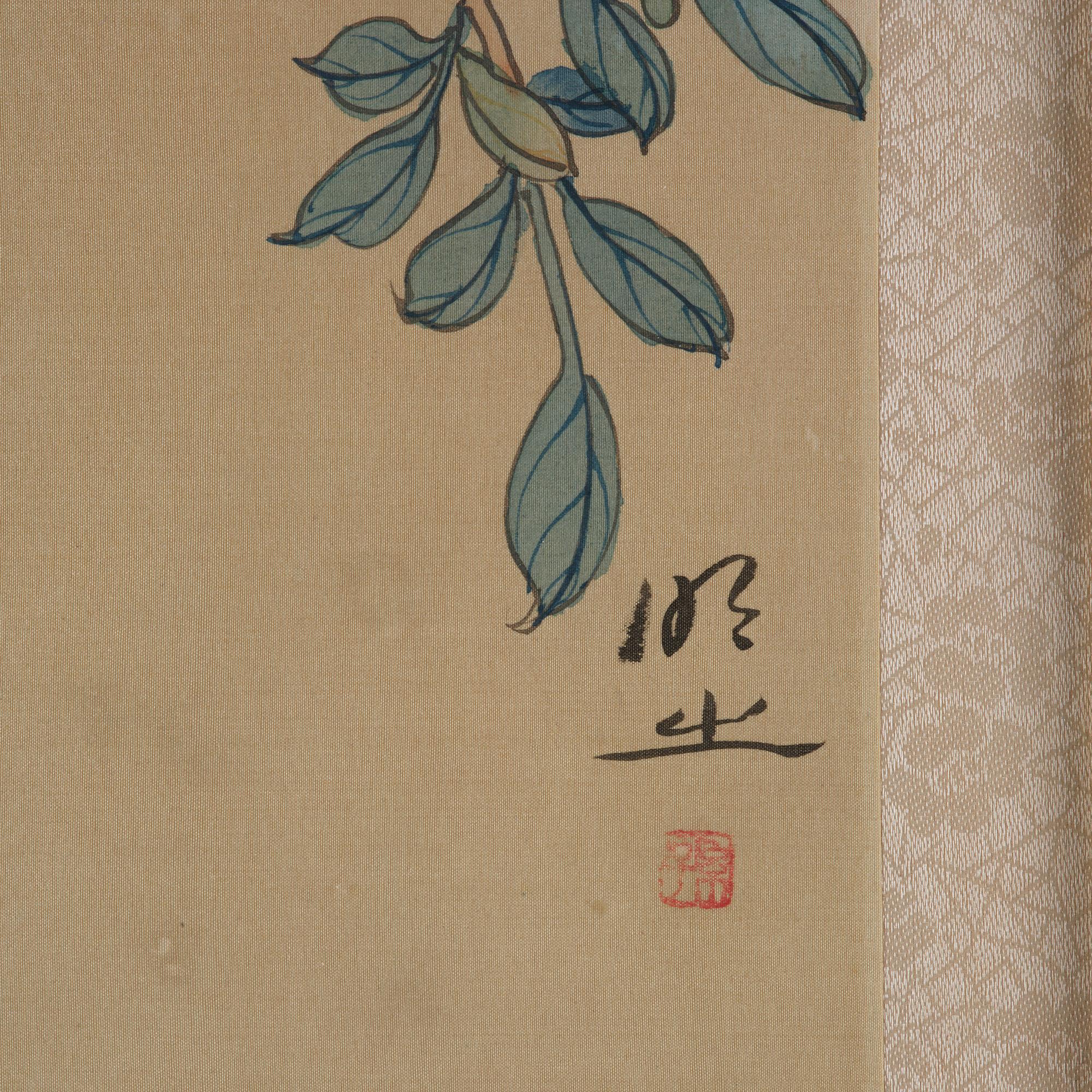 Unidentified artist, two watercolour paintings, 20th century.