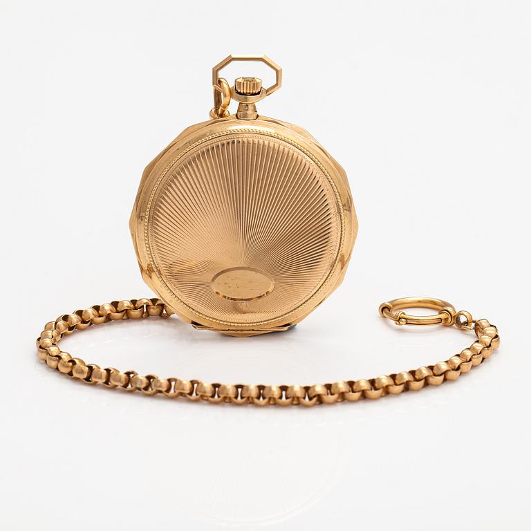 Klythia, pocket watch, chronometer, 53 mm.