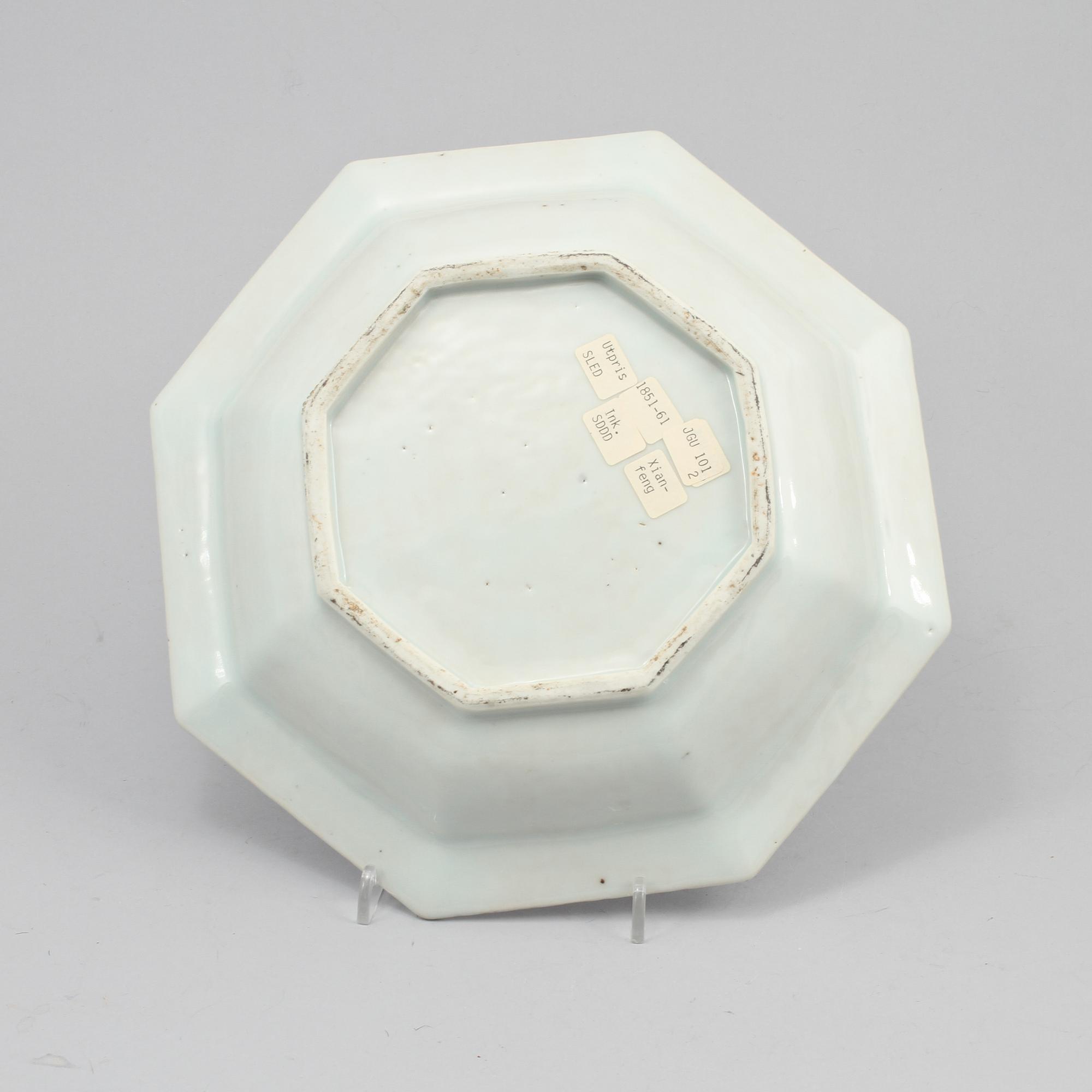 SKÅL, porslin, Kina, 1800-tal.