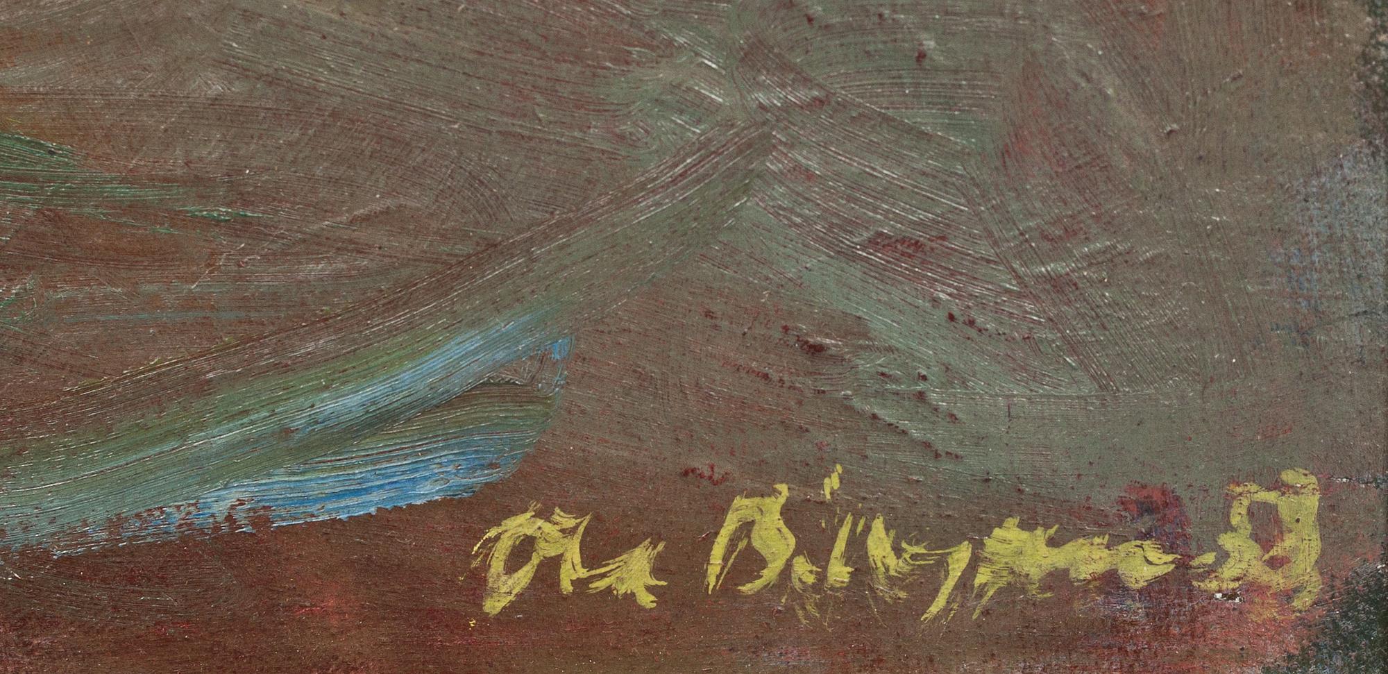 OLA BILLGREN, olja på duk, signerad -58.