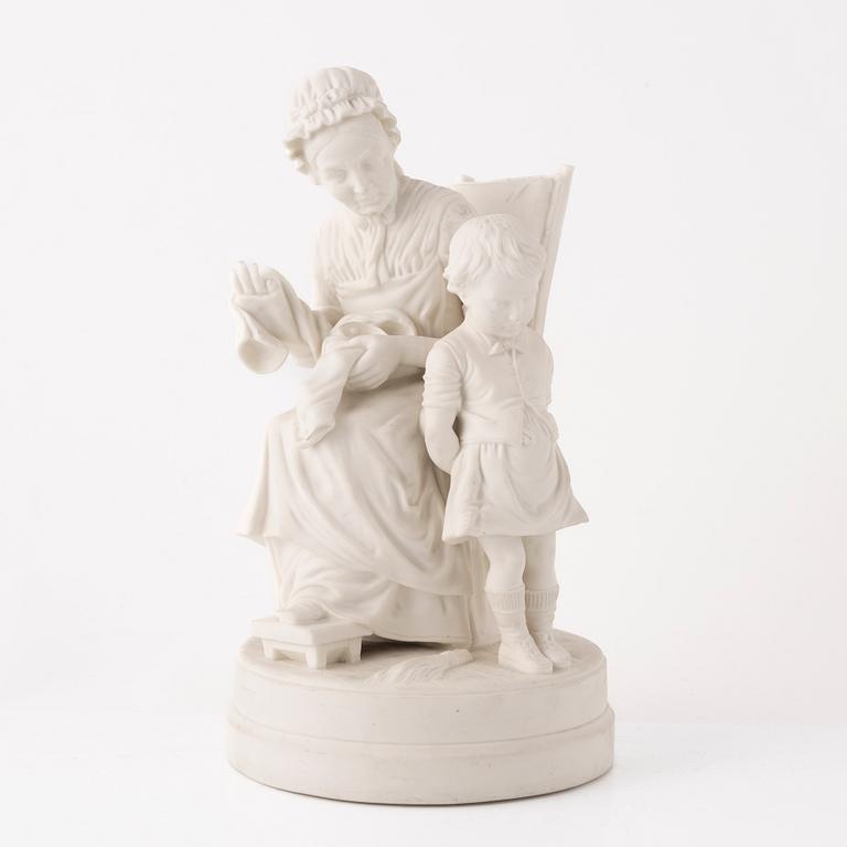 A group of three figurines, Gustafsberg, early 20th Century.