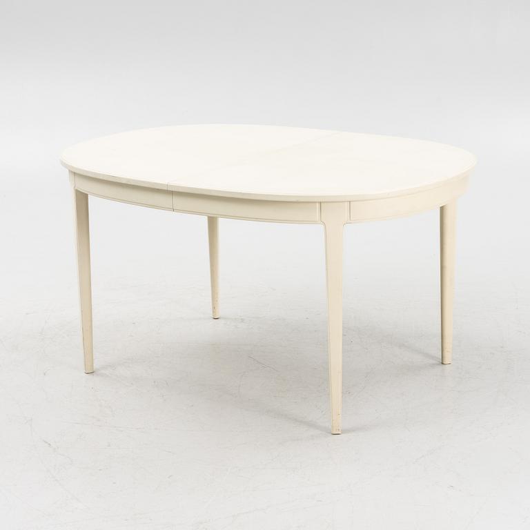 Carl Malmsten, matbord, 6 stolar, 2 karmstolar, "Herrgården", Bodafors, 1900-talets slut.