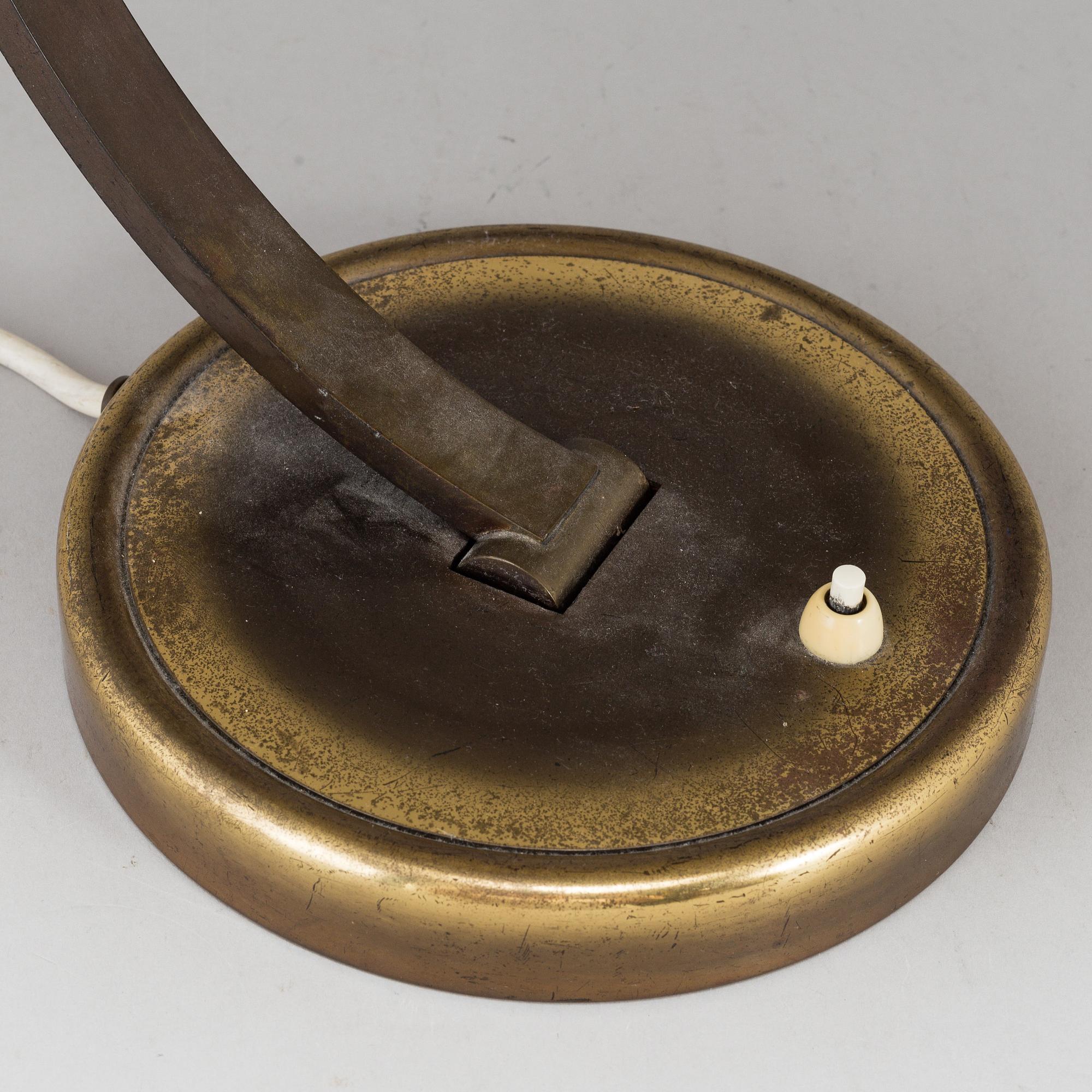 CHRISTIAN DELL, a table light Gebr. Kaiser & Co, Germany, 1930's.