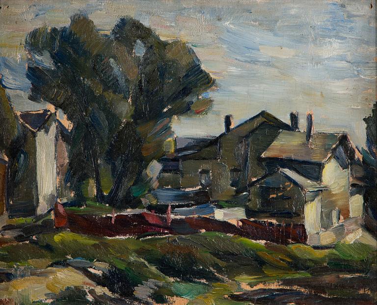 Rudolf Koivu, Town Landscape.