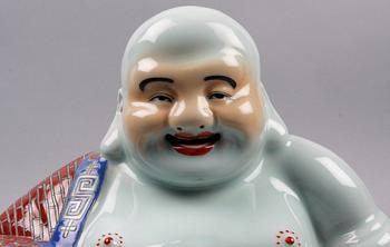FIGURIN, porslin, Kina, 1900-tal.