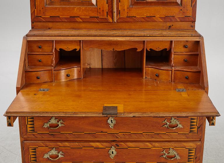 A 18th century writing cabinet.