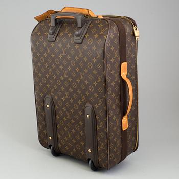 LOUIS VUITTON,  "Pégase 55", carry on suitcase on wheels.