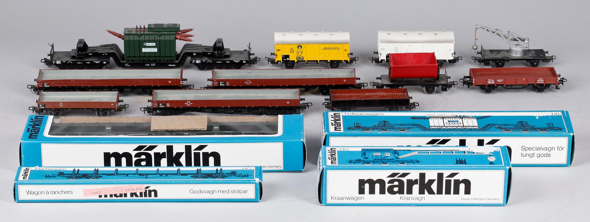 PARTI MÄRKLIN, bla "4617" och "4074".