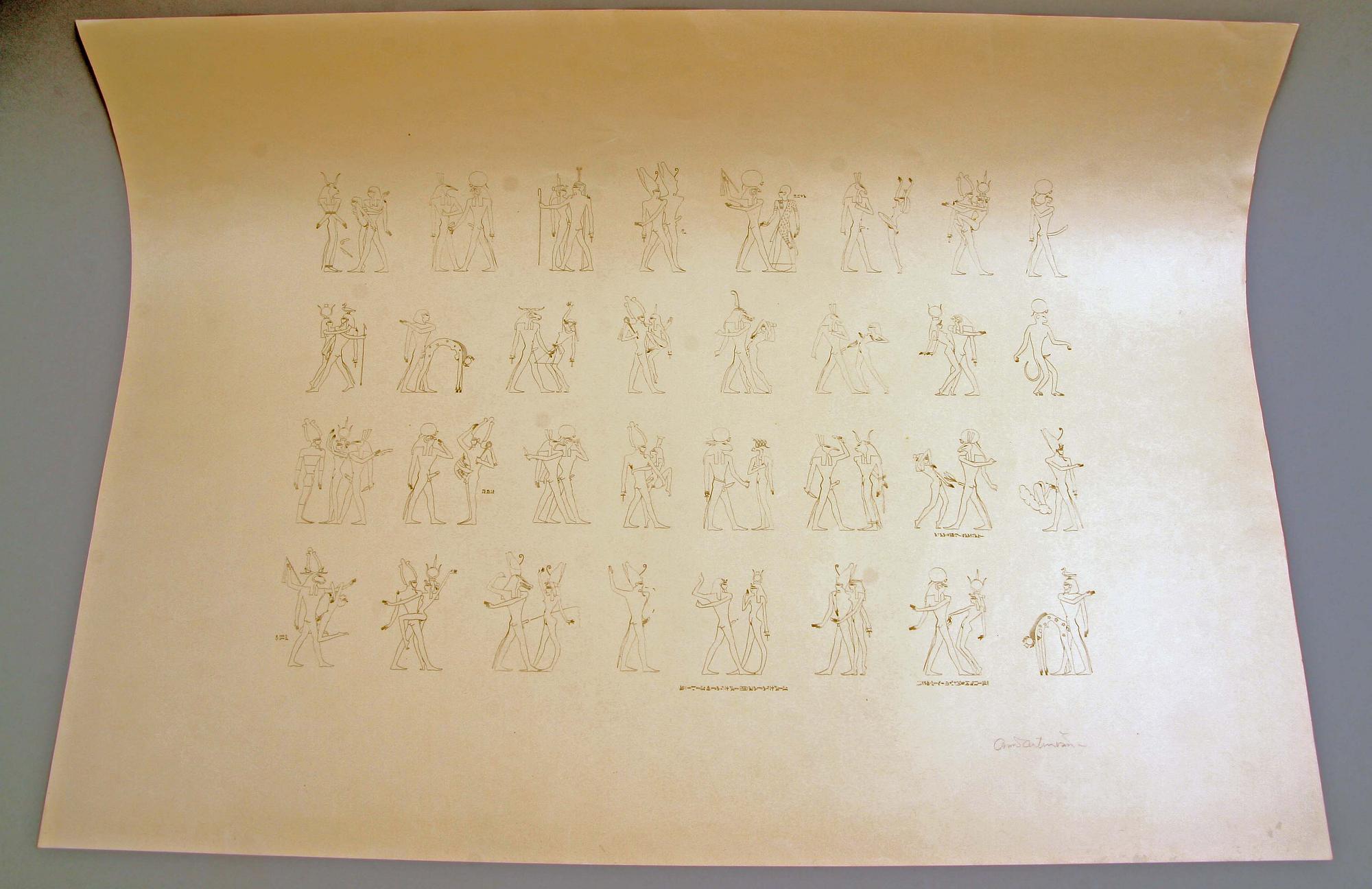 OSCAR REUTERSWÄRD, 4 st. Grafiska blad.