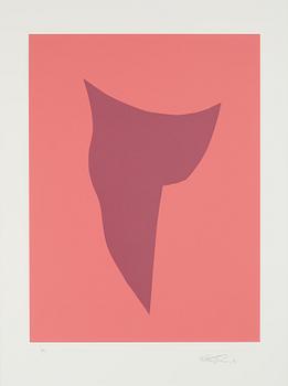 Richard Mortensen, silkscreen, 1991, signed and numbered HC.