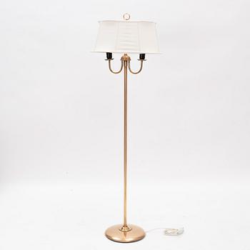 Bertil Brisborg, a model '32123' floor lamp, Nordiska Kompaniet, 1940's.