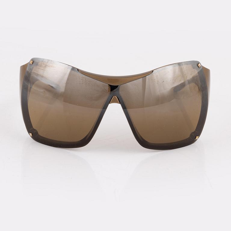 Christian Dior, a pair of gold tone sunglasses, 2005.