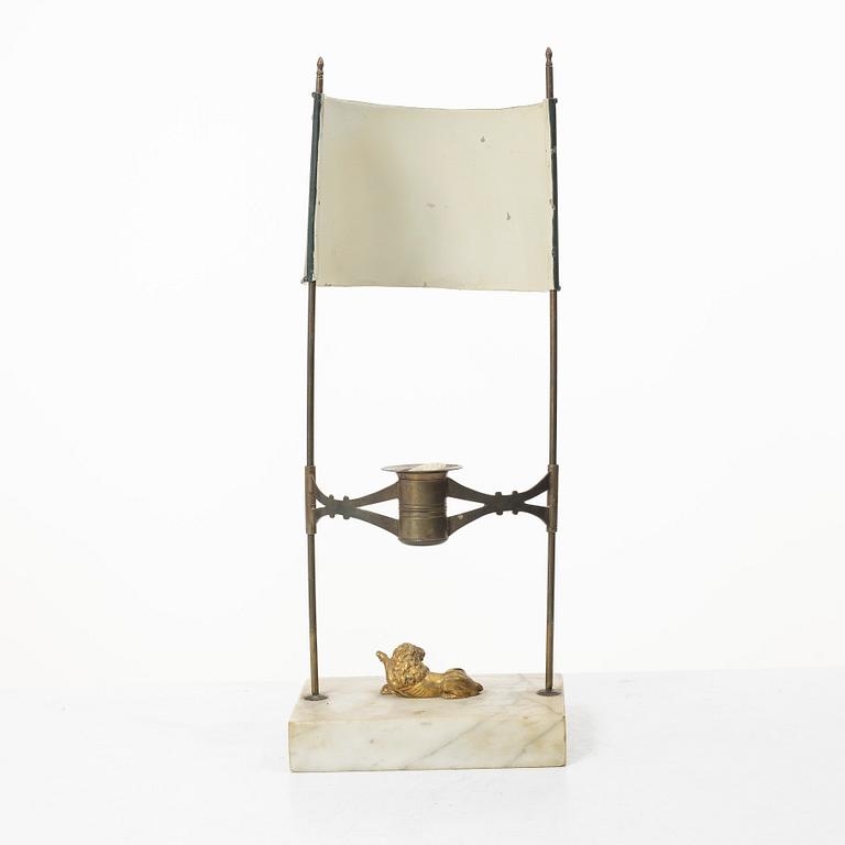 Läsljusstake, Sengustaviansk, omkring 1800.