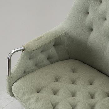 A pair of Bruno Mathsson "Mirja" armchairs, Dux, latter half of the 20th Century.