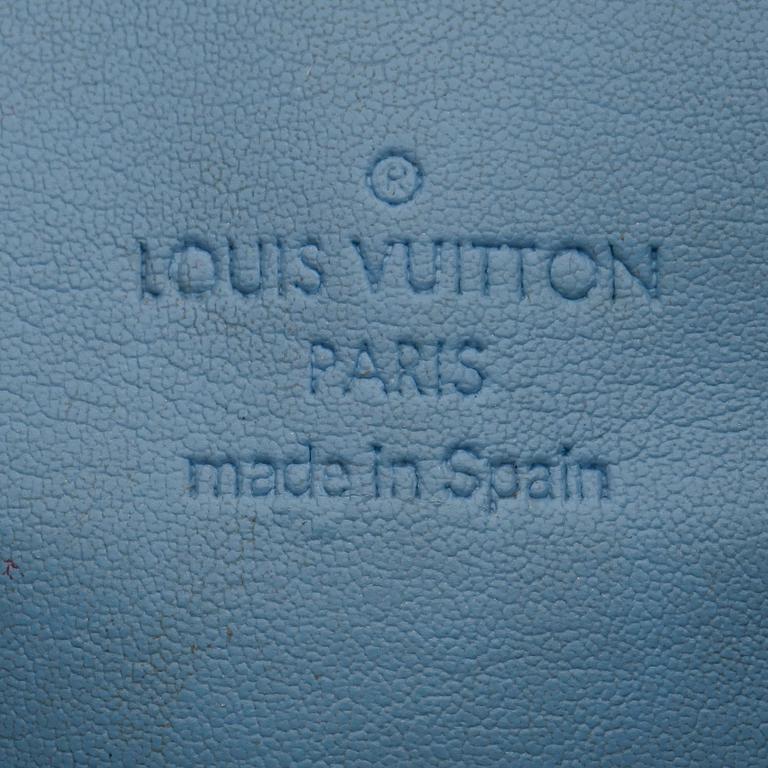 LOUIS VUITTON, a peppermint vernis handbag, "Houston".