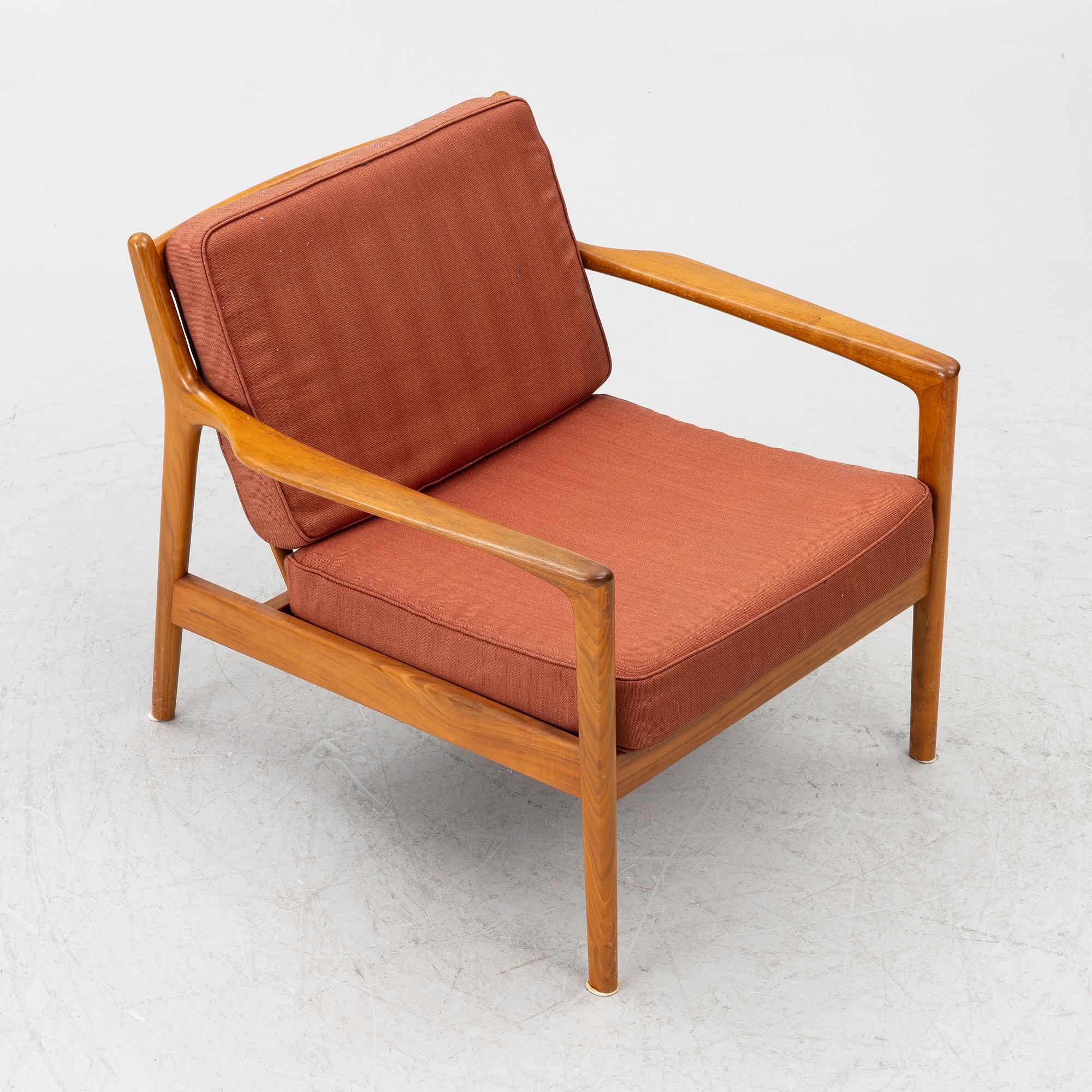 Folke Ohlsson, Armchair, "USA 75", Dux, 1960s.