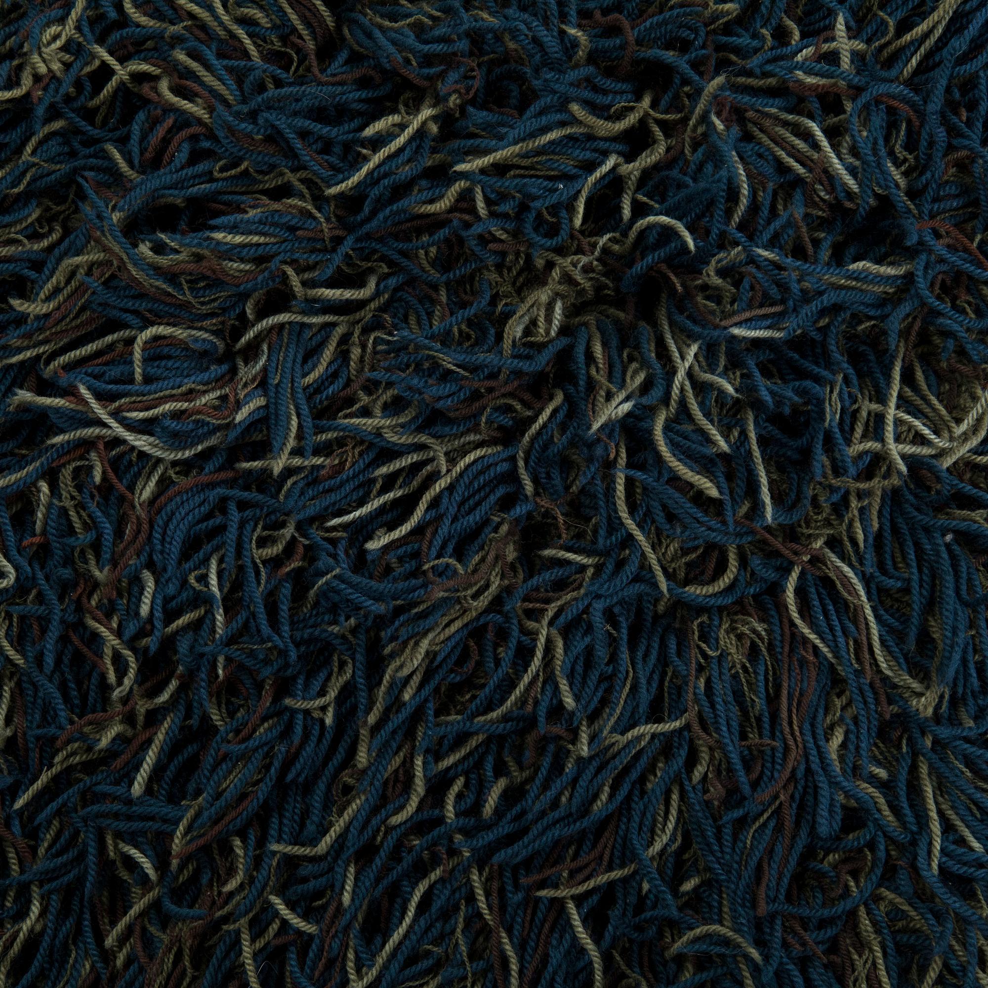 Lena Rewell-Gripenberg,  matto, "Peikko", Lena Rewell Textilstudio. Noin 200 x 150 cm.