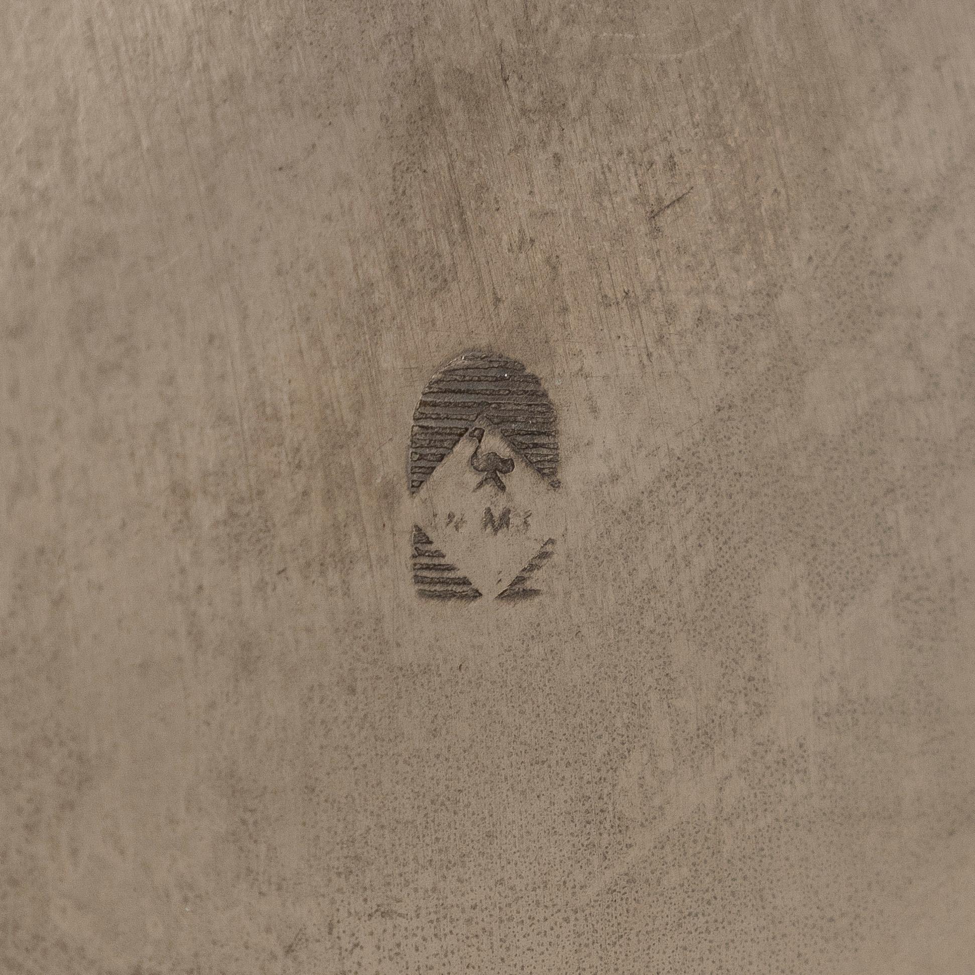 Serveringsfat, WMF (Würtembergische Metallwarenfabrik) tidigt 1900-tal.