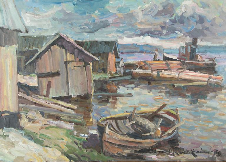 Orvo Raatikainen, Hamnsvy.