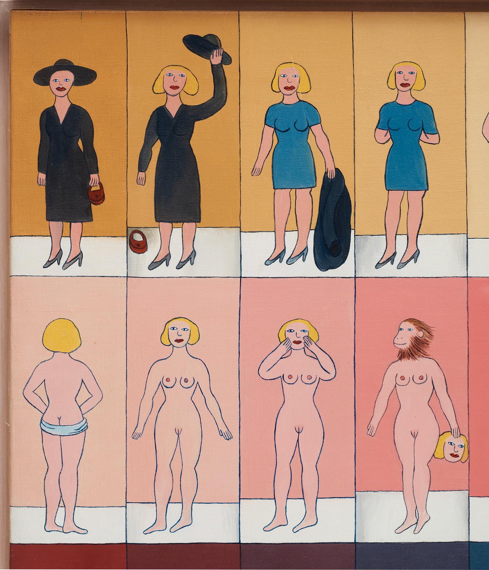 Marie-Louise Ekman, "Striptease".