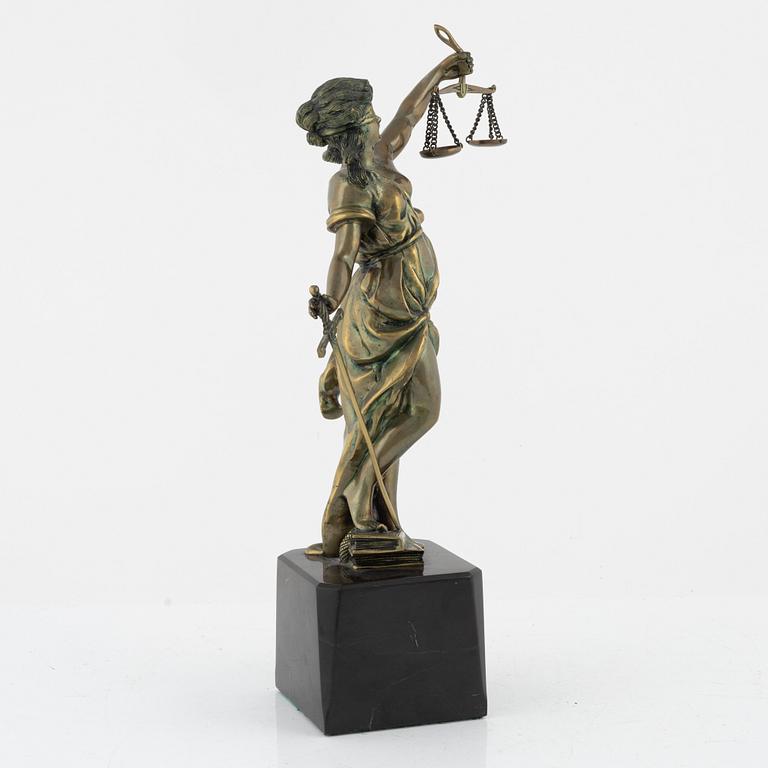 Unknown artist, 'Justitia'.