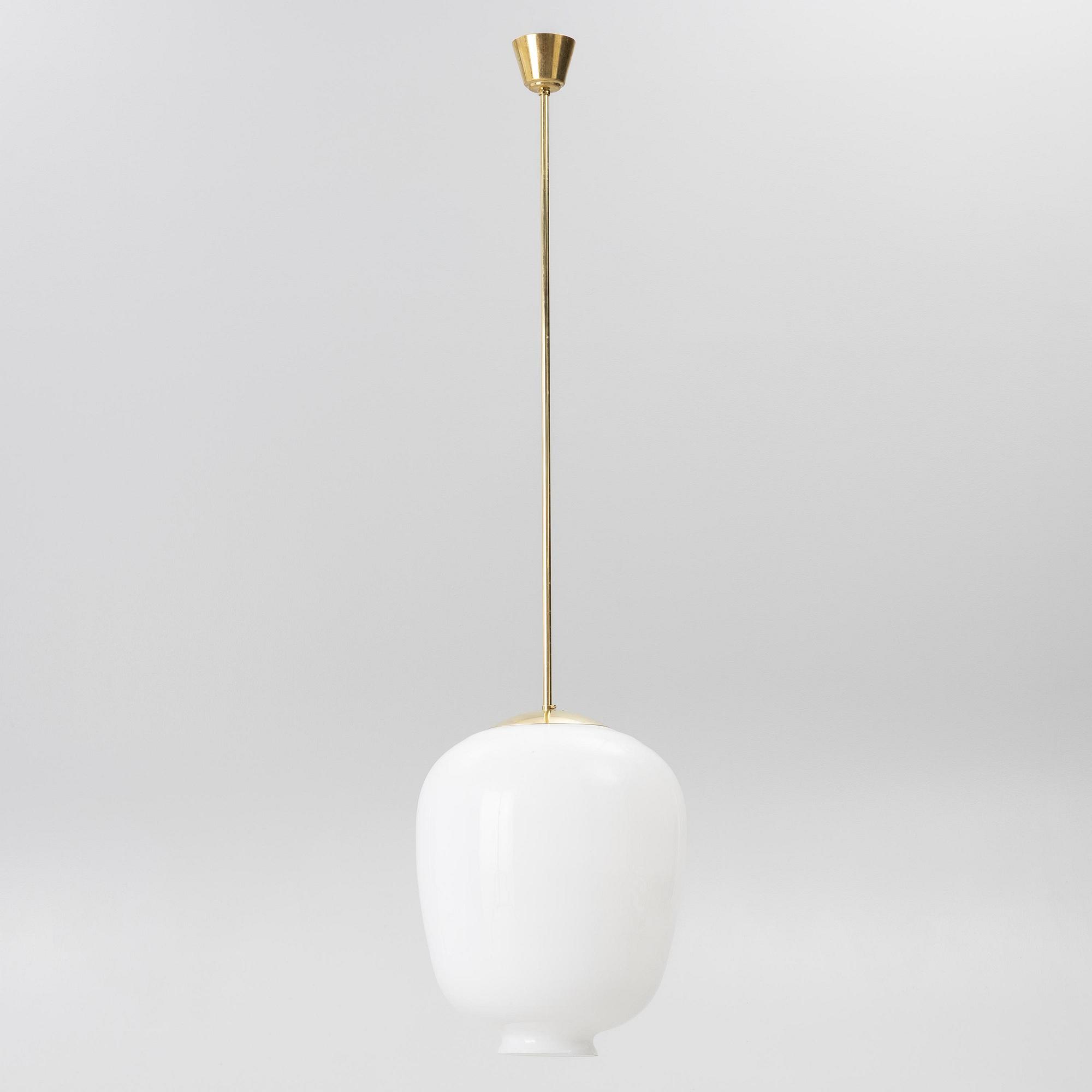 Harald Notini, a ceiling lamp model 11473, Arvid Böhlmarks Lampfabrik, Stockholm, 1940s.