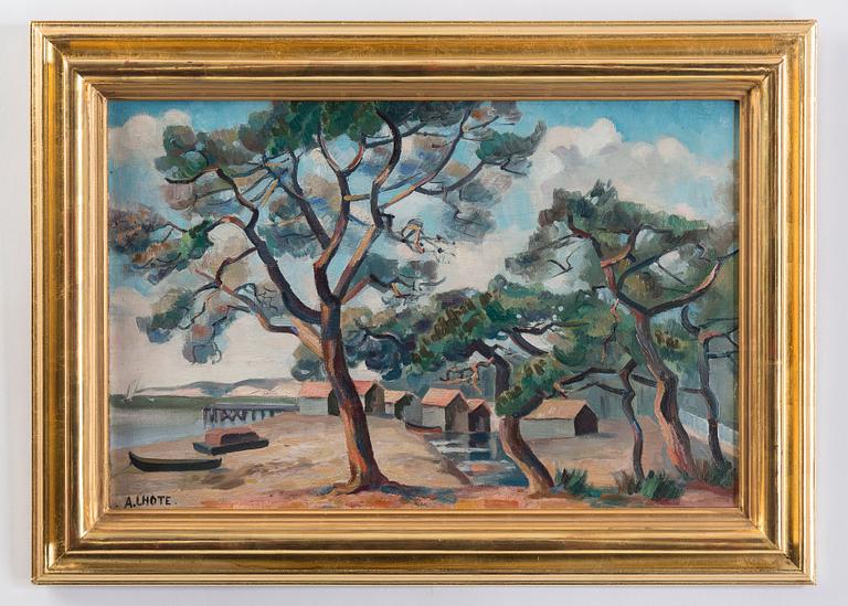 André Lhote, "Plage de Piquey".