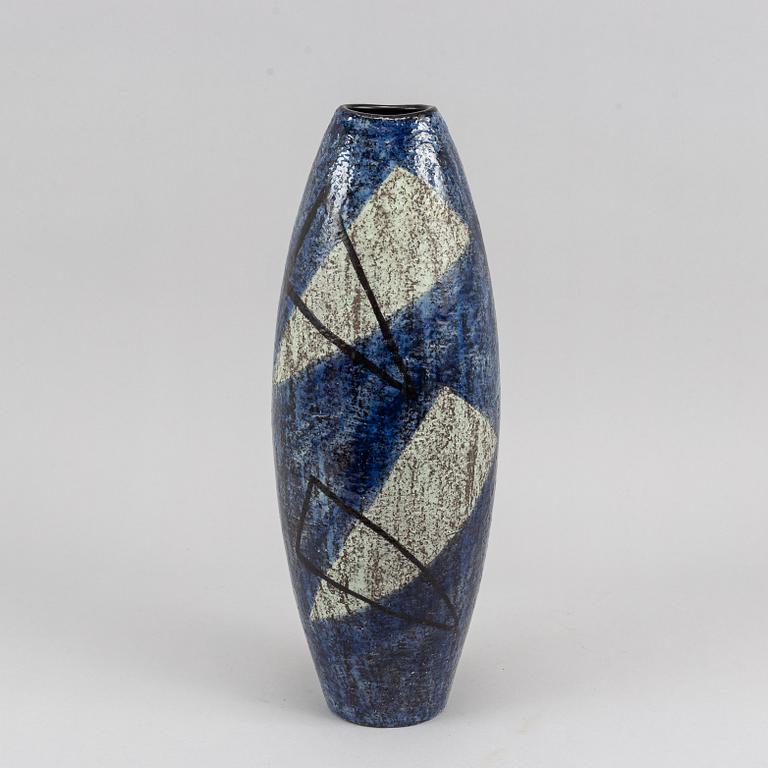 A stoneware floor vase by Ingrid Atterberg, Upsala-Ekeby.