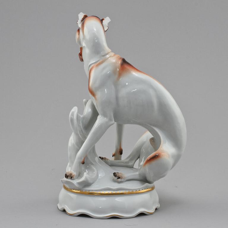 FIGURIN, porslin, Meissen, 1900-tal.