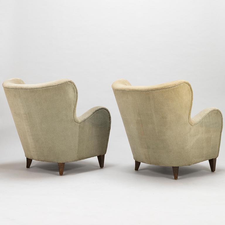 A mid-20th century armchairs.