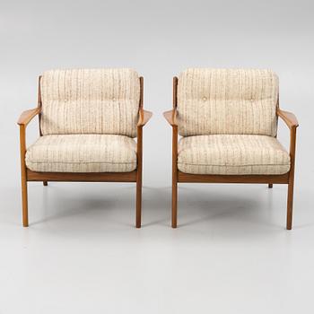 Folke Ohlsson, fåtöljer, ett par, "USA 75", Dux.