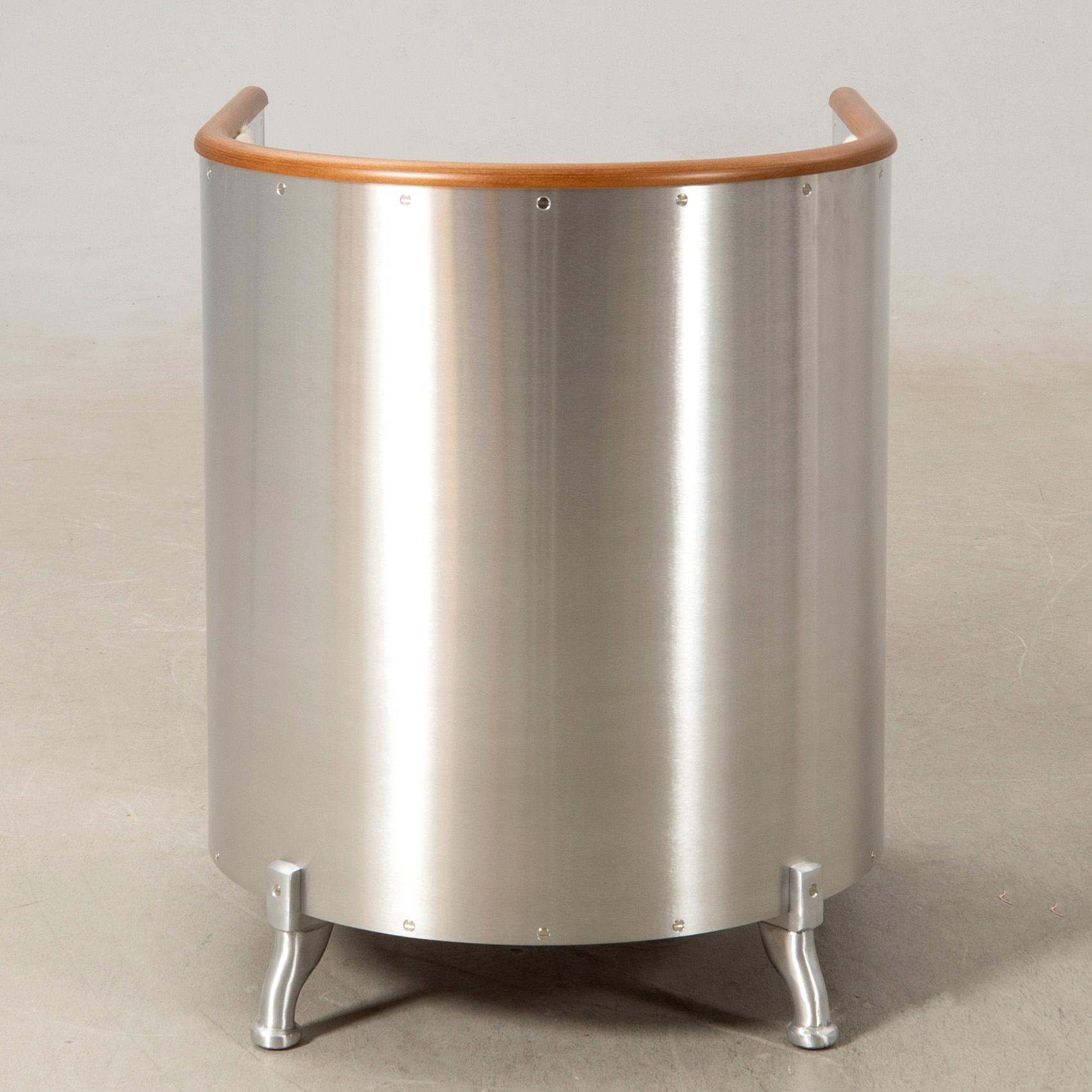 Mats Theselius, armchair "Aluminium Chair", Källemo.