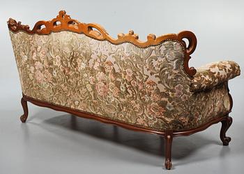 SOFFA, rokokostil, omkring 1900-talets mitt.