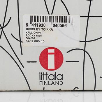 Oiva Toikka, glasfågel, signerad Oiva Toikka Nuutajärvi 950/5000.
