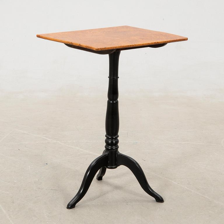 Fällbord, Mälardalen omkring 1800.