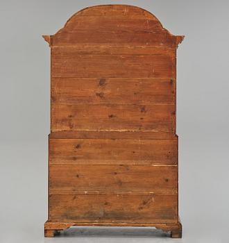 Skrivskåp, allmoge, Fryksdalen, Värmland, daterat 1841.