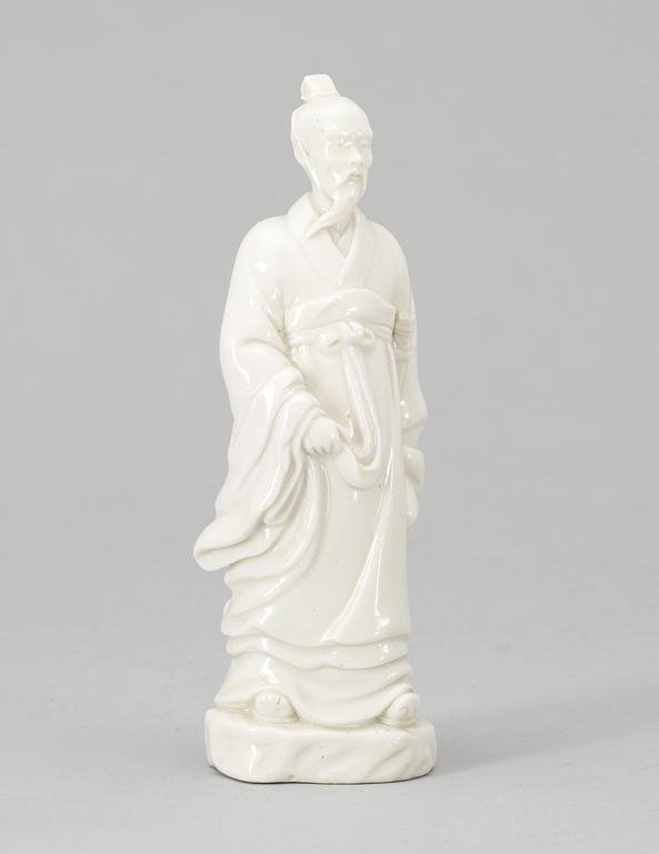 A presumably Meissen figurine.